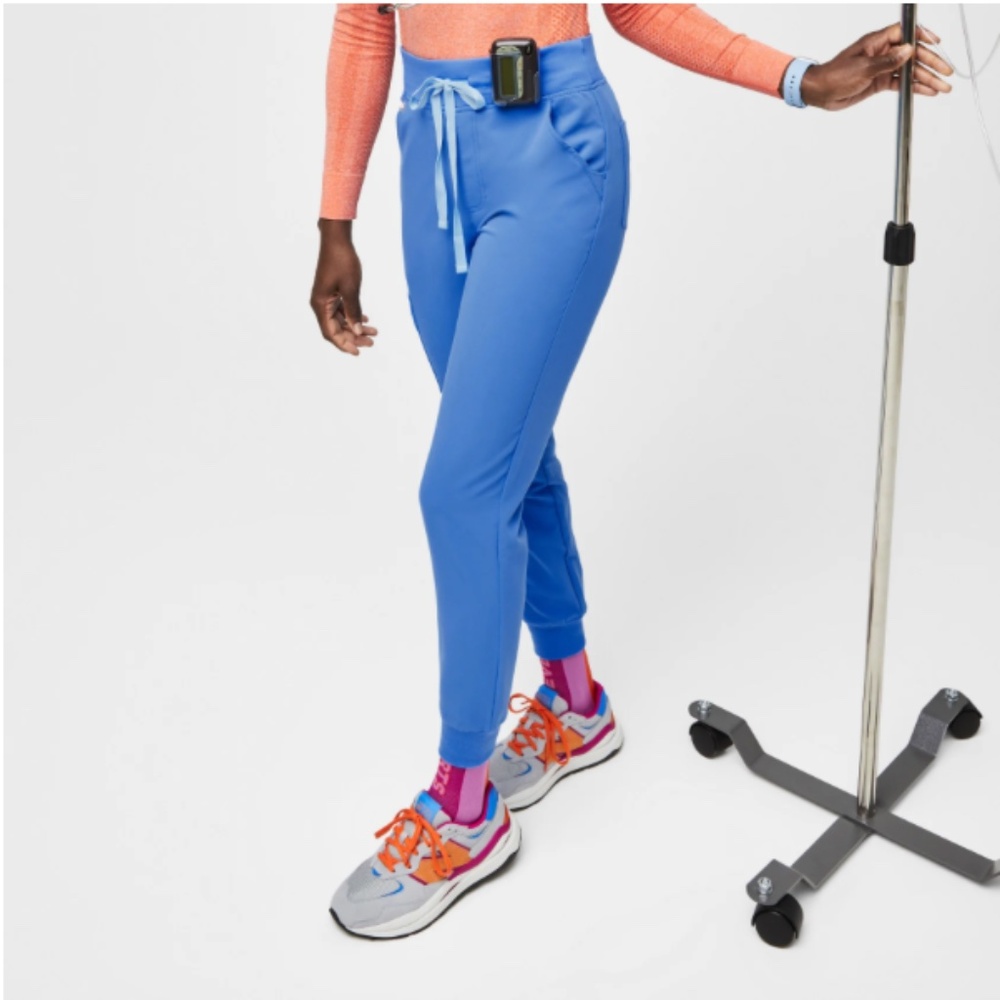 Capri Blue Zamora™ High Waisted 2.0 - Jogger Scrub Pants